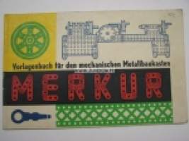 Merkur Metallbaukasten Vorlagenbuch