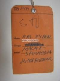 Vingresor -matkalaukkukortti