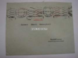Kauppiaitten Oy 6.10.1933 -kirjekuori