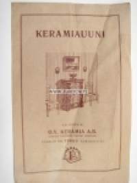 Keramiauuni -myyntiesite