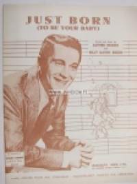 Just born to be your baby -nuotit 