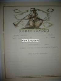 Arkkitehti Stenfors Vaasa 26.10.1936 -sähkösanoma