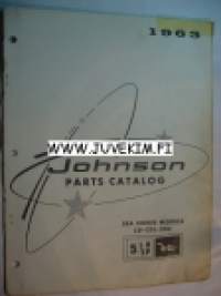 Johnson 1963 Sea horse models CD-CDL-20C -parts catalog