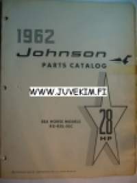 Johnson 1962 Sea horse models RX-RXL-10C -parts catalog