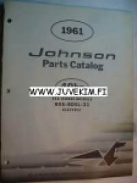 Johnson 1961 Sea horse models RDS-RDSL-23 -parts catalog