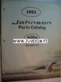 Johnson 1961 Sea horse models RD-RDL-23 -parts catalog