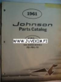 Johnson 1961 Sea horse models FD-FDL-15 -parts catalog