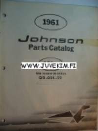 Johnson 1961 Sea horse models QD-QDL-22 -parts catalog
