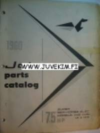 Johnson 1960 Sea horse models V4S-V4SL12 &12S -parts catalog