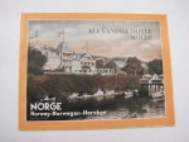 Alexandra Hotel Molde -matkailuesite 1939
