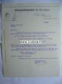 Roadmaker & Co. Ltd London 18.3.1925 -asiakirja