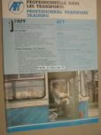 AFT professional transport training -myyntiesite