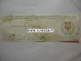 Yliopiston Apteekki 1959 Turku -signatuuri