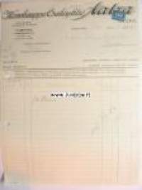 Konekauppa Osakeyhtiö Aatra Tampere 28.2.1922