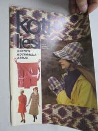 Kotiliesi 1970 17, syyskuu I, 11.9.1970, Abortti, Naisia teollisuuden palveluksessa, Opintojen rahoitus, Pääsin itäsaksalaiseen kotiin, Syysmuoti, Sokeat pienokaiset