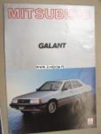 Mitsubishi Galant 1600GL, 2000GLX 1981 -myyntiesite