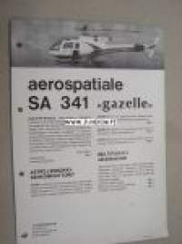 Aerospatiale SA 341 Gazelle radio-ohjattu helikopteri (ilmailu / lentokone)-myyntiesite