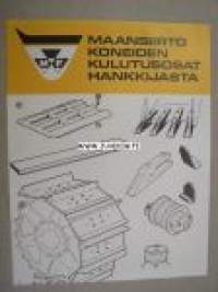 Maansiirtokoneiden kulutusosat Hankkijasta -esite