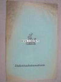 Diakonissakutsumuksesta -esite