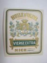 Huile d´Olive Vierge Extra -tuotemerkki / etiketti