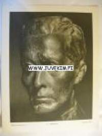 J. J. Mikkola -Wsoy:n kirjailijakuva (veistos)