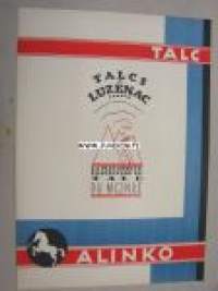 Talc de Luzenac / Alinko -paperiteollisuuden lisäainemainos