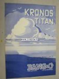 Kronos Titan / Bang & Co -paperiteollisuuden mainos