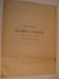 Suomen Pankin kertomus 31.12.1889