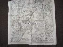 Tikkurila, Staffansby, Malm, Gammelstad / Vanhakaupunki -venäjänkielinen kartta 