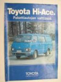 Toyota Hi-Ace -myyntiesite