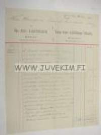 Åbo Aktie Asfaltfabrik 1897 -asiakirja