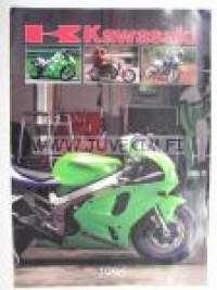 Kawasaki 1996 moottoripyörät -myyntiesite