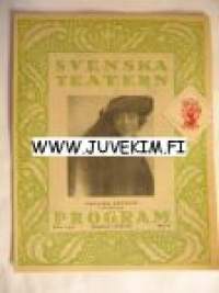 Svenska Teatern Program 1923-24 nr 3 -käsiohjelma