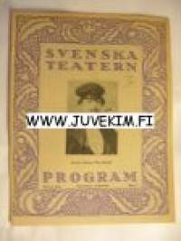 Svenska Teatern Program 1922-23 nr 11 -käsiohjelma