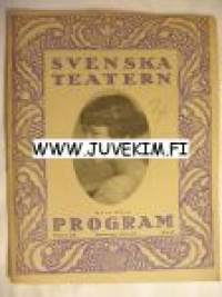 Svenska Teatern Program 1922-23 nr 3 -käsiohjelma
