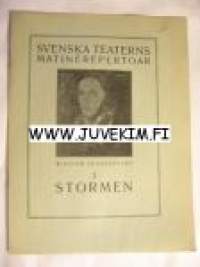 Svenska Teaterns Matinérepertoar I stormen -käsiohjelma