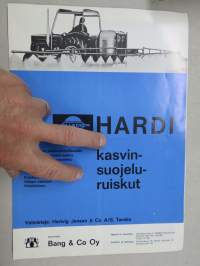 Hardi kasvinsuojeluruiskut BL- & NK-sarjat traktoreihin -myyntiesite