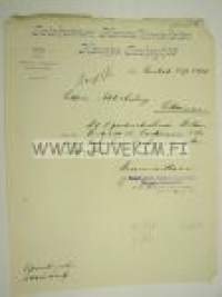 Satakunnan Kansallismielisten Kaupa-osakeyhtiö, Pori, 31.5.1906 -asiakirja