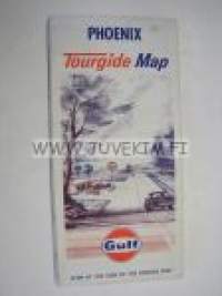 Gulf Phoenix Tourgide map -tiekartta