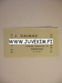 Ex Libris J. Dalmau