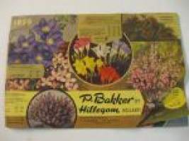 P. Bakker Oy 1959 tuoteluettelo