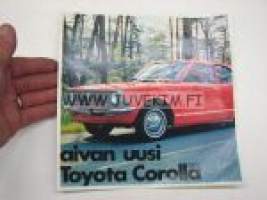 Toyota Corolla 1200 -myyntiesite / sales brochure