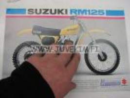 Suzuki RM125 moottoripyörä -myyntiesite