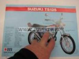 Suzuki TS125 / TC125 moottoripyörä -myyntiesite
