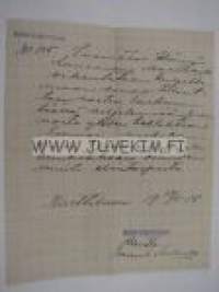 Marttilan Elintarvikelautakunta 19.5.1918 -asiakirja