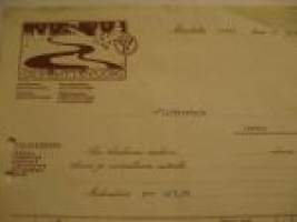 Oy Pönttövuori Lievestuore Metsolahti 14.2.1924 -asiakirja