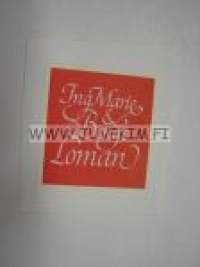 Ex Libris IngMarie & Bengt Loman -kirjanomistajamerkki