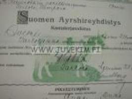 Suomen Ayrshireyhdistys Lehmä 