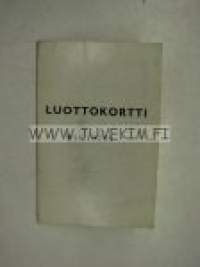 Oy Vendito Ab luottokortti nr 19288 Harry S. Blomqvist