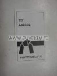 Ex Libris Pentti Myllylä -kirjanomistajamerkki